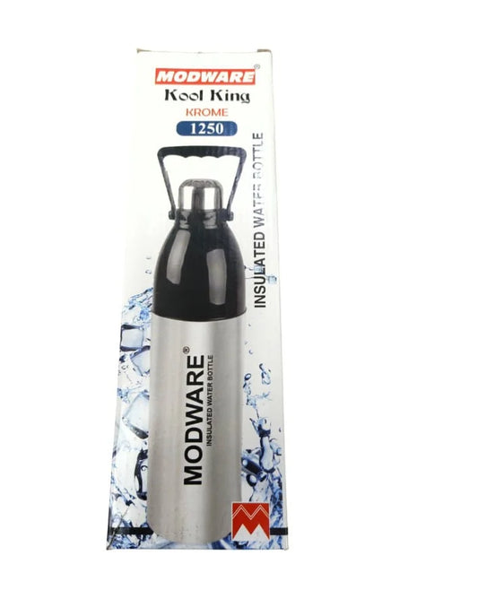 5032 Modware Kool King Krome 1250 ML Insulated Water Bottle