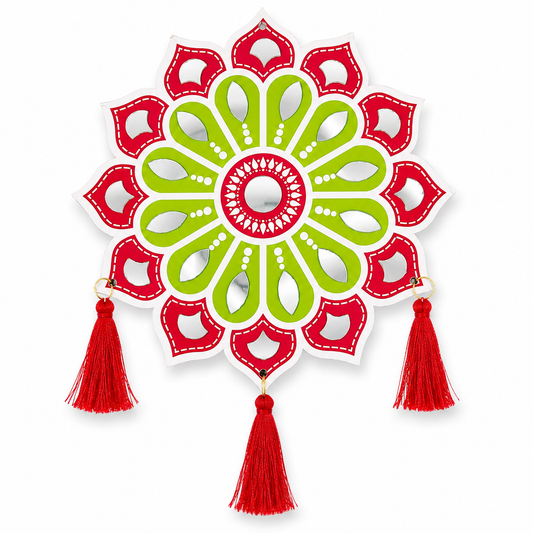 3086 {6 Pcs} Lippan Art Wall Hanging for Decoration {Random Design}