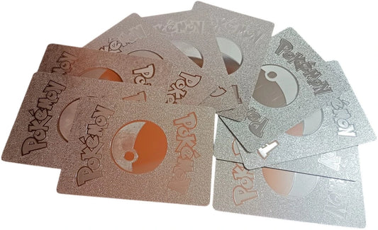 20131 Pokemon 10 Pcs Foil Card Game Best Gift for Kid’s Adult {Multicolor}