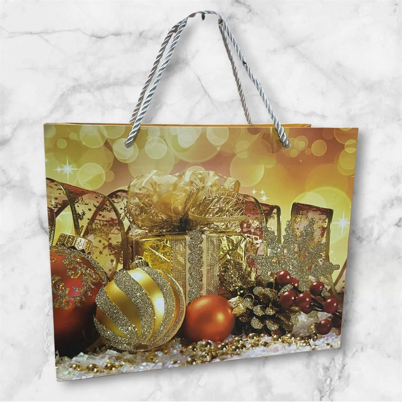 20110 Christmas Gift Bags Beautiful Designs for Christmas Gifts {Random Design}
