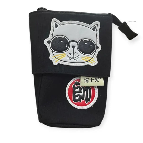9428 Cute Standing Pencil Case for Kids, Pop Up Pencil Box Makeup Pouch