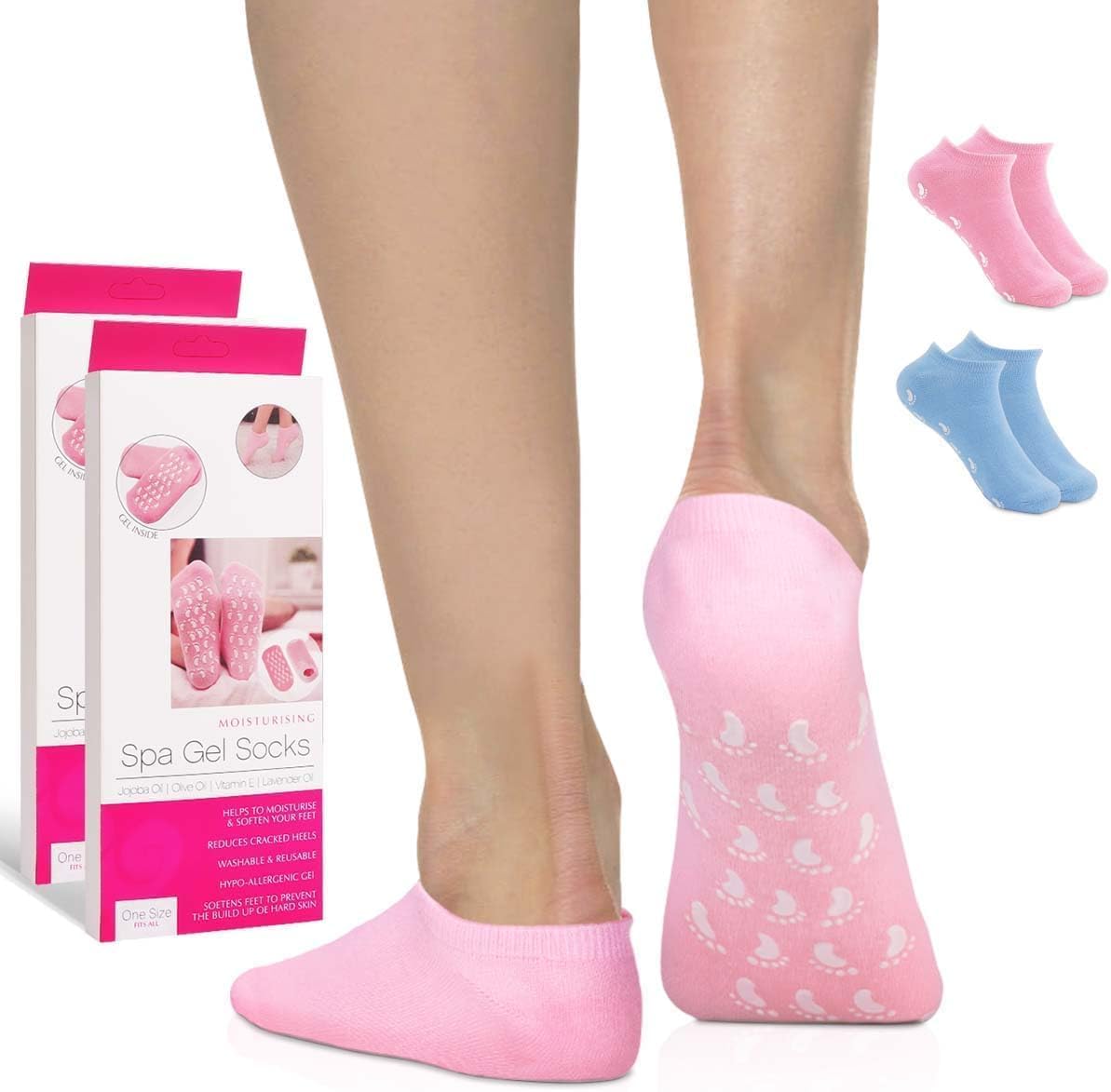 RAH-7 Gel Spa Gel Socks for Cracked Skin