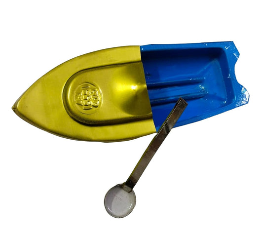 20536 Classic Putt Putt Handmade Steam Toy Boat Naav (Random Color)