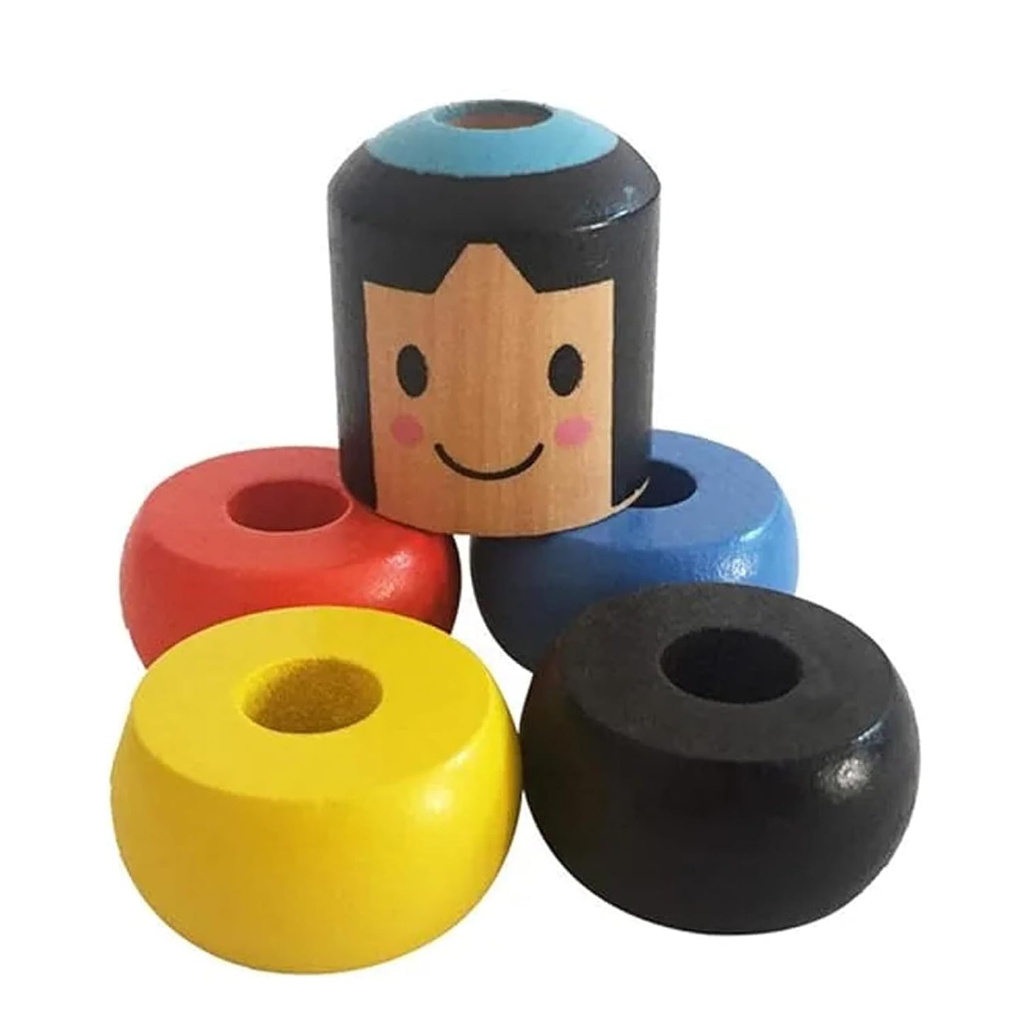 20747 Magic Toy - Immortal Unbreakable Wooden Man Toy Tricks Close Up Stage Props Funny for Teens and Kids