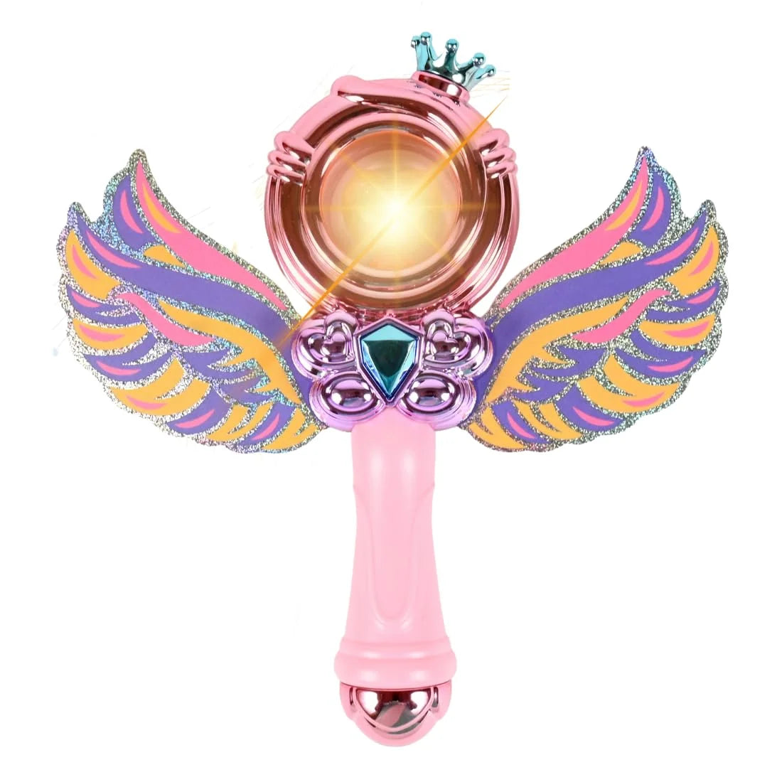 8898A Magical Light-Up Musical Wand for Girls with Flashing Lights & Sound – Birthday Gift for Kids