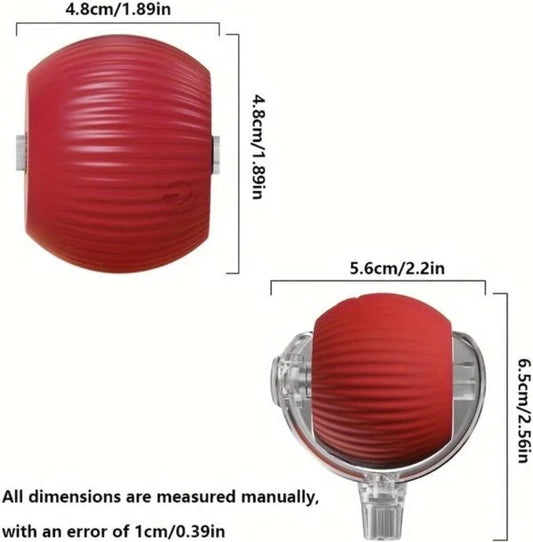 10877 Smart Rolling LED Pet Ball – USB Charging, Motion-Activated for Indoor Play, Fun for Kittens, Puppies & Small Dogs