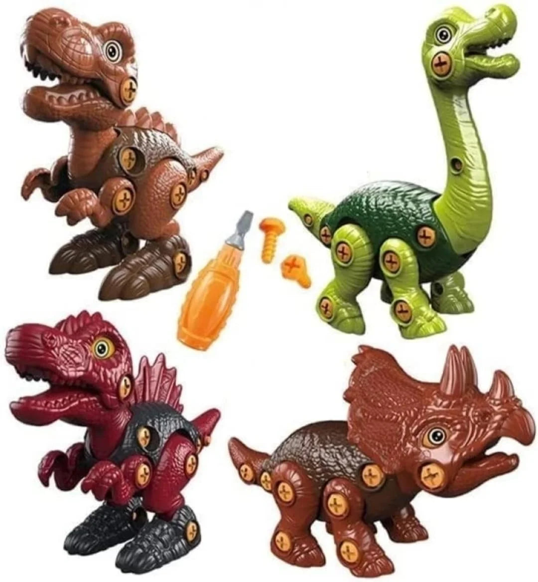 11328 Dinosaurs with Screwdrivers, Dino Kids Building Learning Toy for Kids