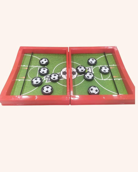 21050 Fast String Puck Football Game, Tabletop 2 Player Interactive Game for Kids and Adults, Hand-Eye Coordination and Brain Development