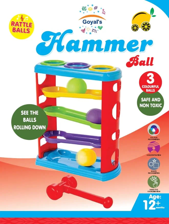 HE0306 Hammer Ball Toys for Kids- Pounding Game Set for Baby Kids and Toddlers for Early Development