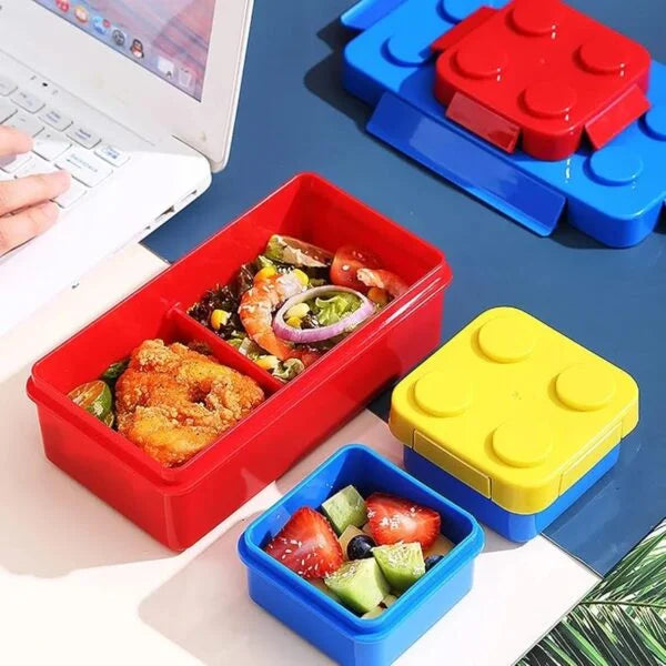 10683 Lunch Box for Children, Lunch Box with Compartments, 1150 ml, Lunch Box, Leak-Proof Lunch Box for Schools, Picnics and Parks