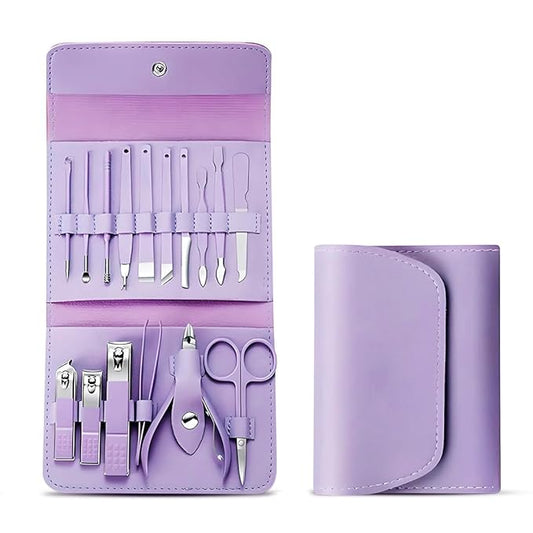 21074 16 In 1 Manicure Kit Professional Nail Kit For Pedicure & Manicure, Pedicure Tools With Toenail Clippers