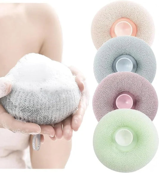 10894 Bath Shower Scrub Sponge For Body Mud & Dirt Remover, Exfoliating Sponge Shower Bath Loofah