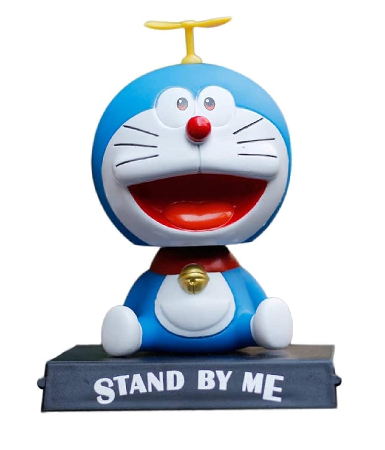 20341 Super Hero Doremon Action Figure Limited Edition Bobblehead with Mobile Holder for Car Dashboard