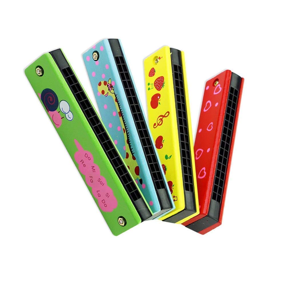 10376 Harmonica for Kids – Random Colorful Cartoon Design Musical Toy, Safe & Non-Toxic, Best Gift for Boys & Girls