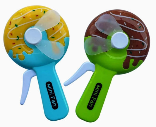 11183 Hand PressFan for Kids, Small PocketFan for Outdoor,Safe Mini ManualFan, Portable SummerFan Toy For Kids