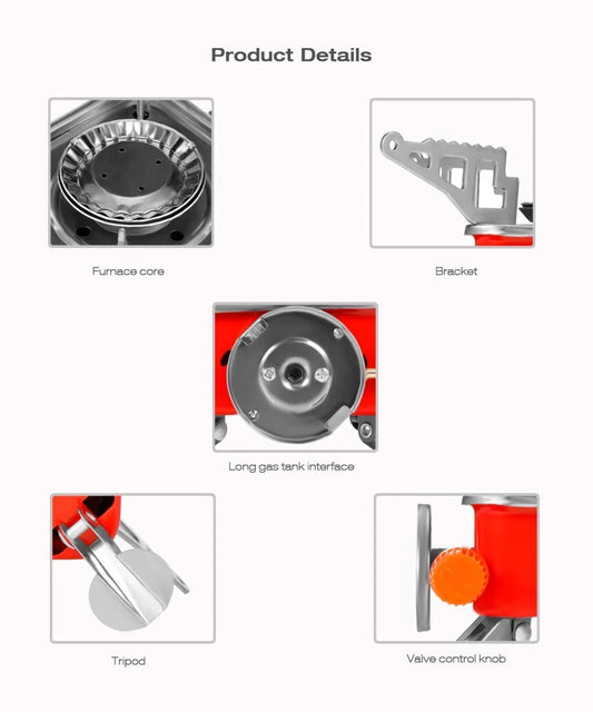 K-202 Portable Card Type Stove