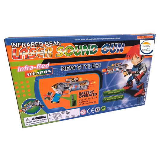 CF-927 Space Toy Gun with Laser Sound Gun with Flashing Lights