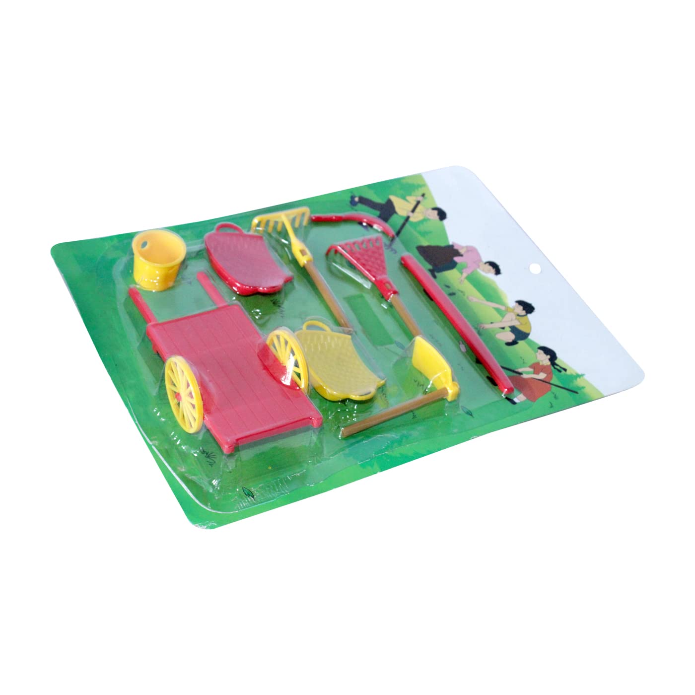 2014 Cleaner Set Toy for Kid's How to Keep Our City Clean Swachh Bharat Abhiyan DIY Crafts Pack of 9