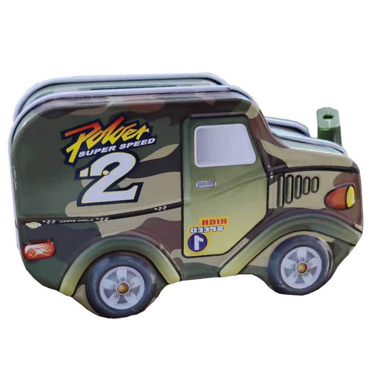 20195 Military Truck Design {Money bank} Coin Box With Lock