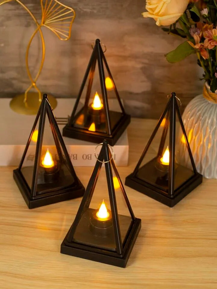 6066 (6 Pcs) LED Candles,Smokeless and Flameless Decorative Tea Light Candles