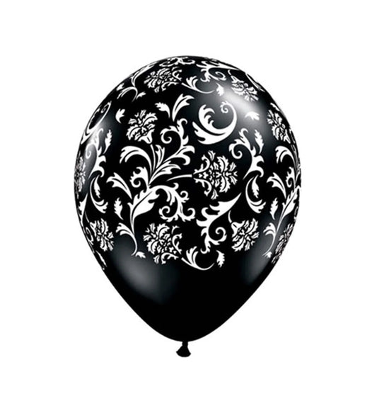 10070 Latex Black 100 Balloons