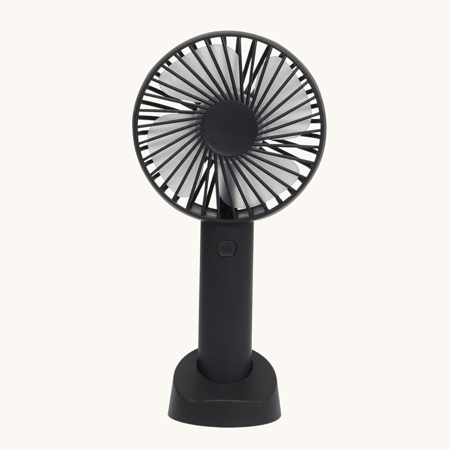 20328 Mini Portable USB Hand Fan | Rechargeable Battery Operated | Summer Cooling Mini Fan with Standing Holder Handy Base For Home Office Indoor Outdoor Travel.