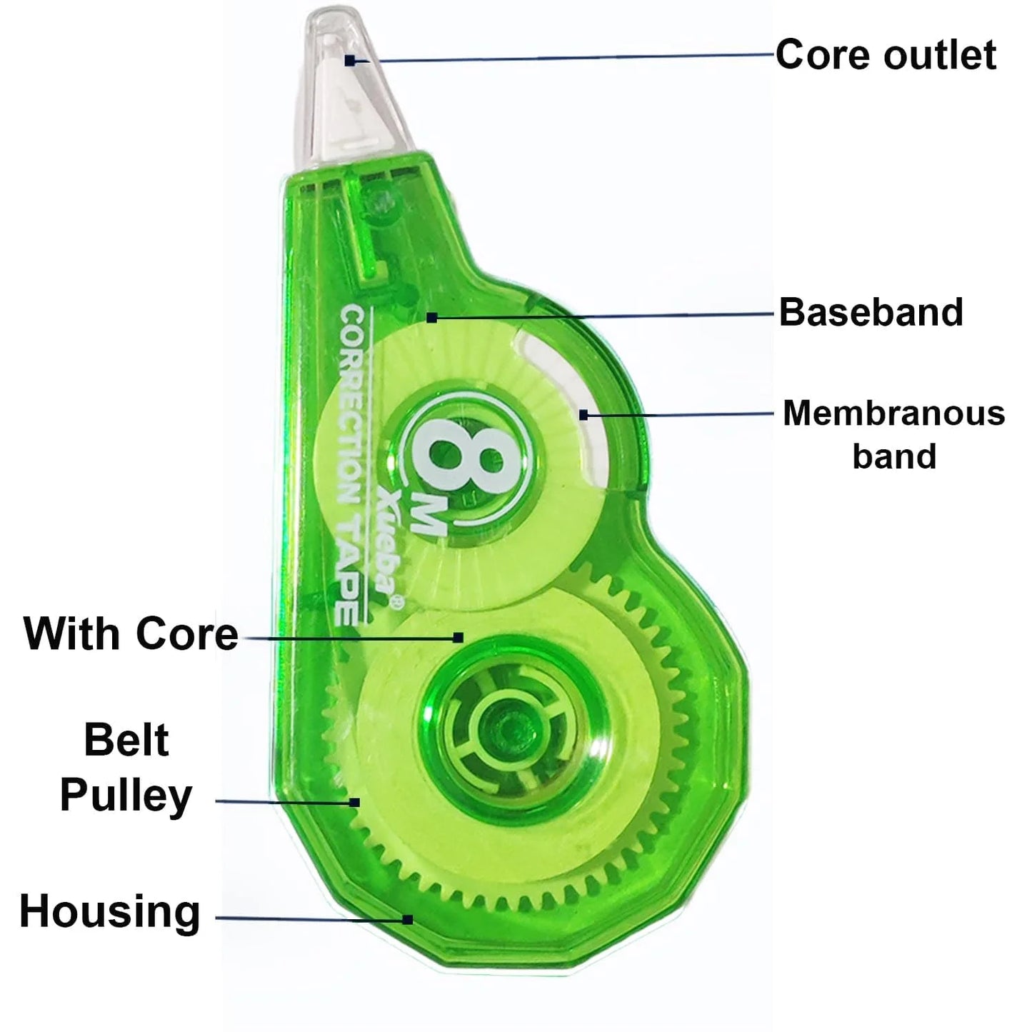 7026 Correction Pen Tape (Random Colour)
