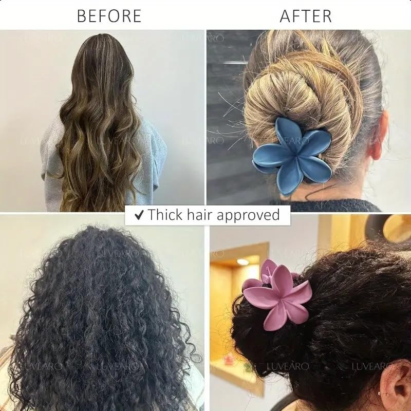 11261 Flower claw clips clutchers for hair claw clips hair clutcher for women