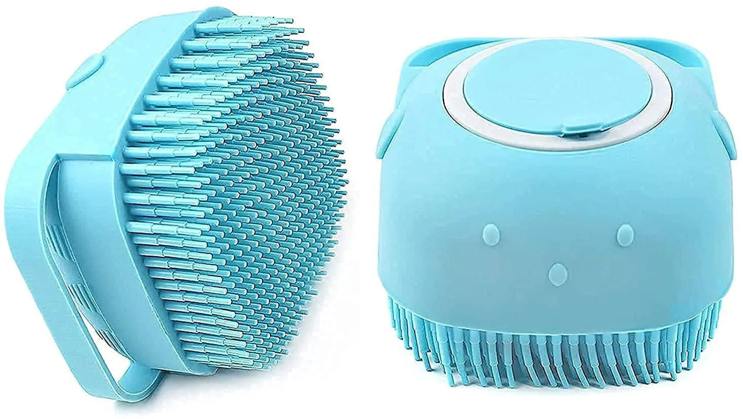 6070 Silicon Massage Bath Brush Hair, Scalp & Bathing Brush