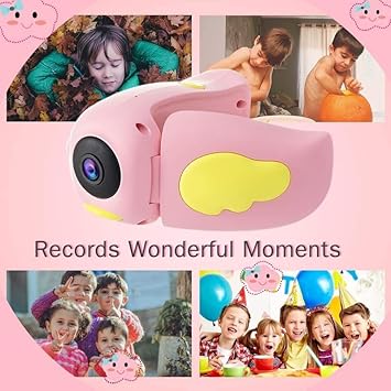20130 Digital Camera BB128, 1080p Video & 20MP Photos, Kids-Friendly Features, Action Camcorder, Electronics, Camera {Multicolor}