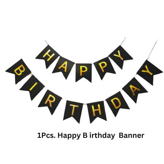 20352 Happy Birthday Party Decorations for women 35pcs with HAPPY BIRTHDAY Foil Curtains Balloons with Star Foil for Girls