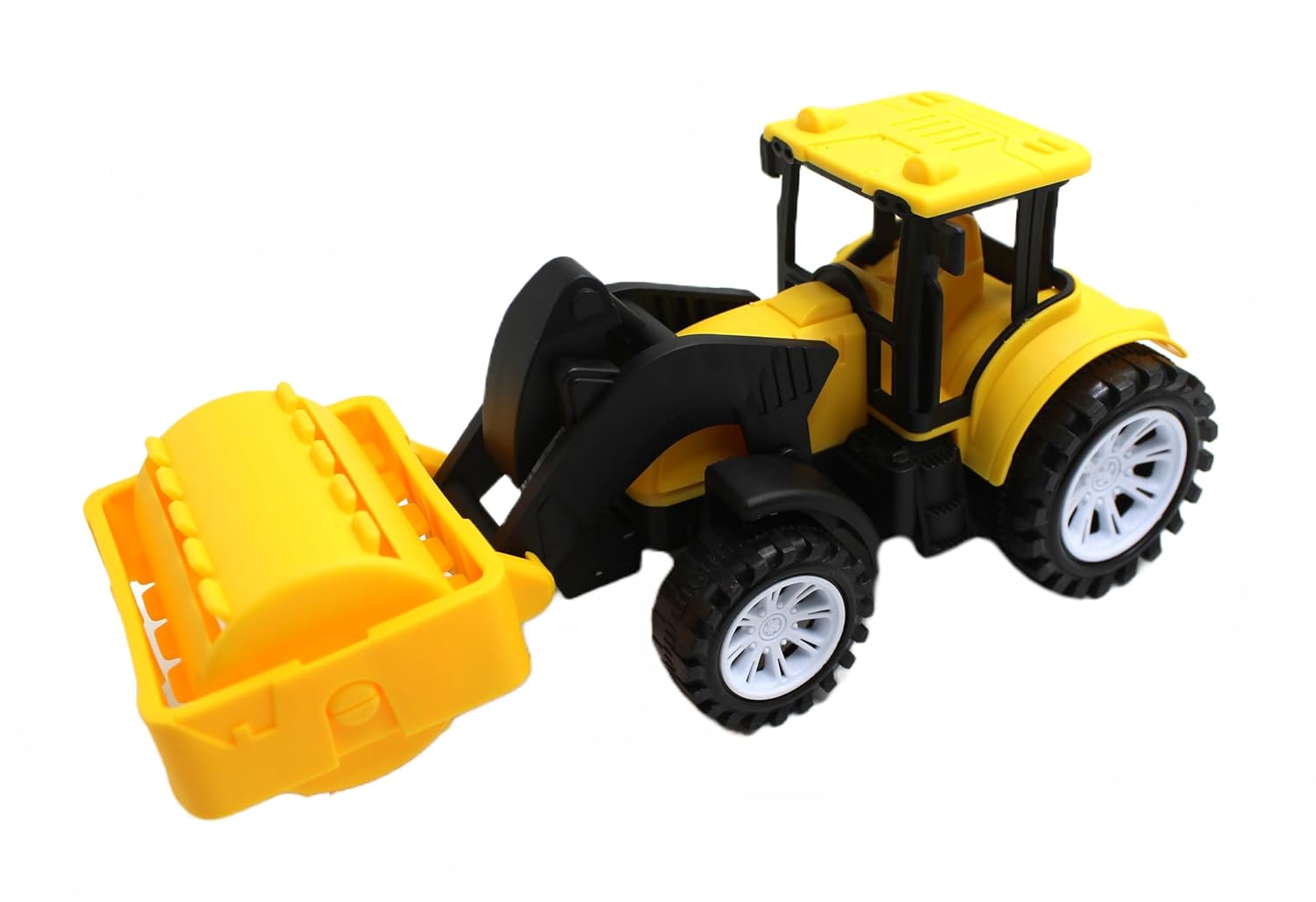 LM-229 Small Size Friction Powered Road Roller Trucks | Push and Go Fast Running Construction Vehicle Toys for Kids