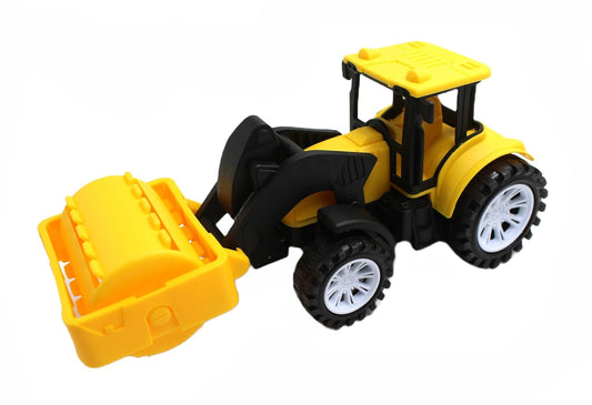 LM-229 Small Size Friction Powered Road Roller Trucks | Push and Go Fast Running Construction Vehicle Toys for Kids