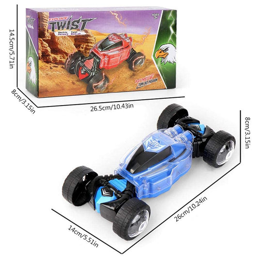 GC169-129 Children's Toy Stunt Car, Twist Electric Deformation Car, with Light/Singing/Dancing Shaped Drift Toy