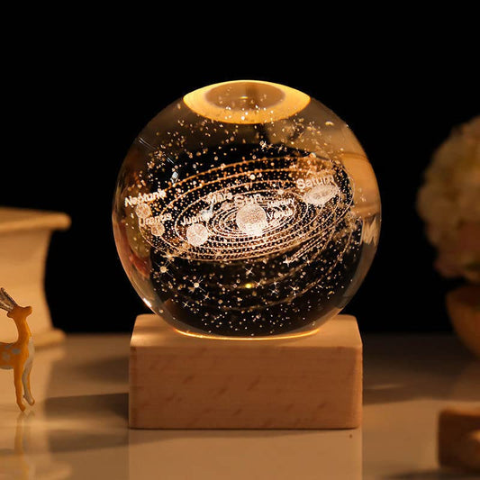 1043 – 3D Crystal Lamp mix universe theme