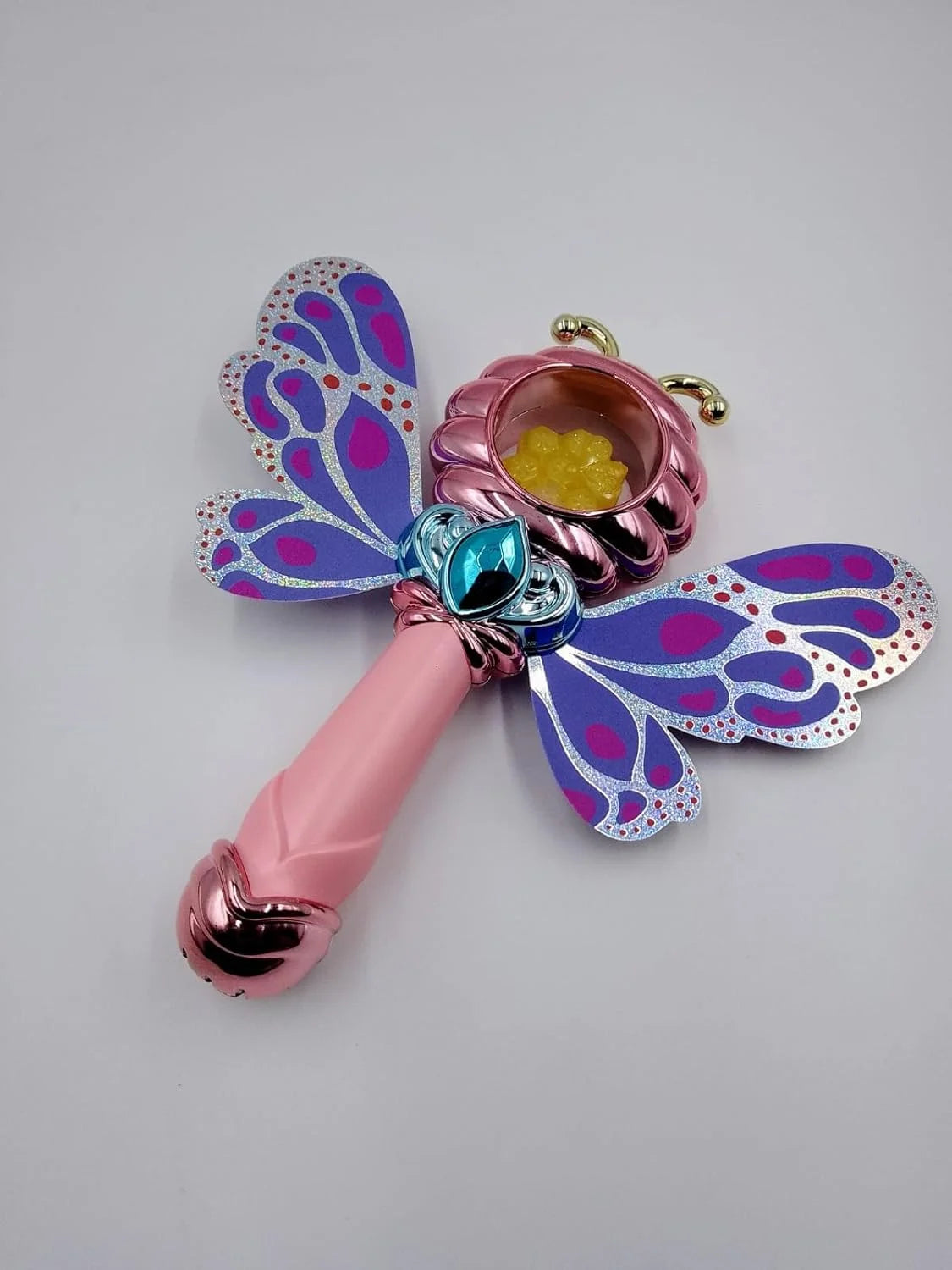 8898A Magical Light-Up Musical Wand for Girls with Flashing Lights & Sound – Birthday Gift for Kids