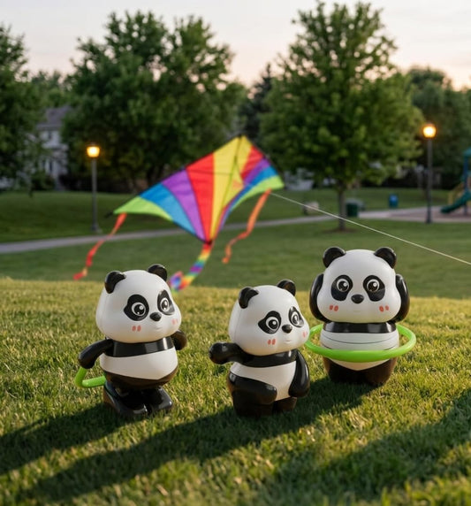 20879 Panda Toy for Kids 1PCS Wobble Action Figures Gift {RandoM Caracter}
