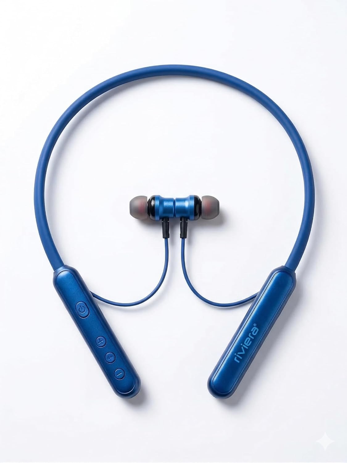 D-66 Bluetooth Neckband - 55 Hours Playtime , Wireless Earphones with Mic