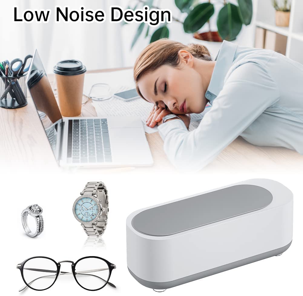 10517 Jewellery Cleaner Portable Professional Mini Household Ultrasonic Cleaning Machine For Jewellery, Eyeglasses, Watches