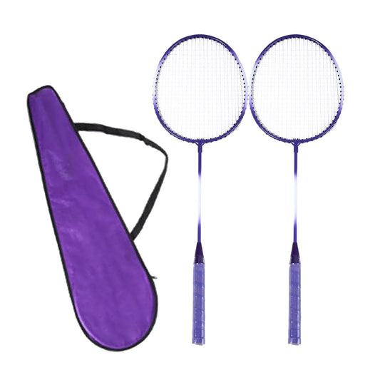 IZ-918 Badminton Rackets 2 Pieces Racket for Training Practice Advanced Violet|Sporting Goods |Badminton (Random Colour)