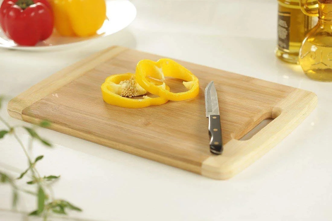 10121 Wooden Chopping Board for Kitchen with Wood Handle,Vegetable Cutting Board for Kitchen 32×22 Cm