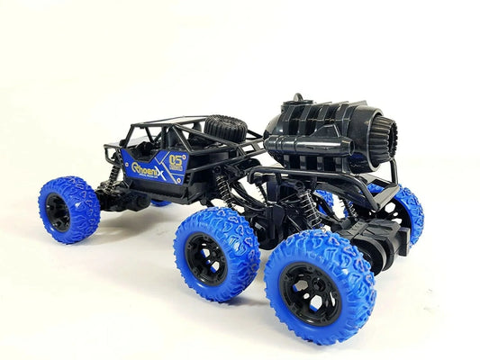 ITW-2036/ 6 Wheel Smoking Rock Crawler Car Toy 2.4GHZ RC Spray Car Remote Control Mist Spray Car for Kids {Multicolours}