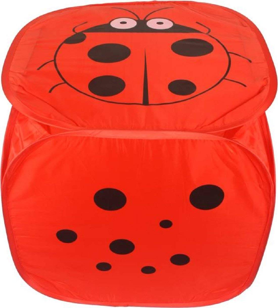 20562 Cartoon Print Foldable Laundry Organizer, Laundry Basket, Toys Organiser (Multicolor)