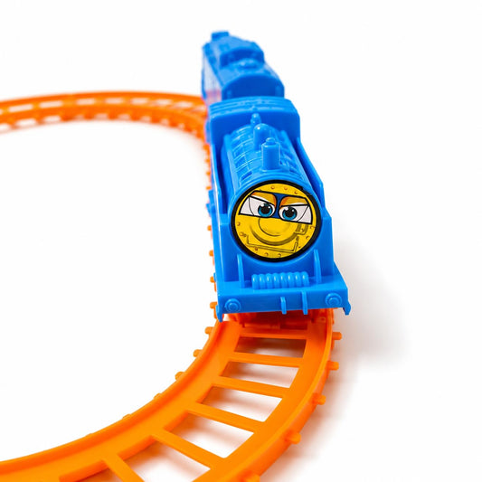 ZY-877-33 Battery Operated Train Set for Kids with Track | Electric Motorized Toy Train | Toy Train with Track Set for Boys Girls | Train Track Set for Kids Indoor Gift