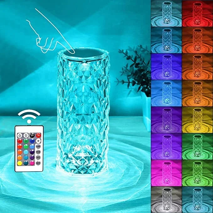 B002 Usb Rose Table Touch Lamp