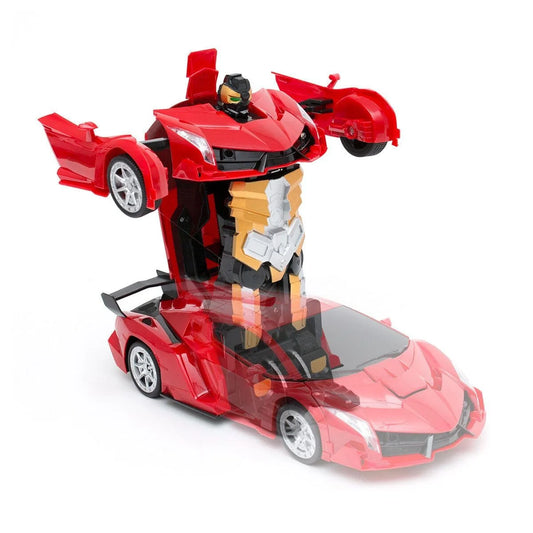 AK-819 Transformer Robot Car Toy Sports Car to Robot, Kids Action Figure Vehicle {Multicolour}
