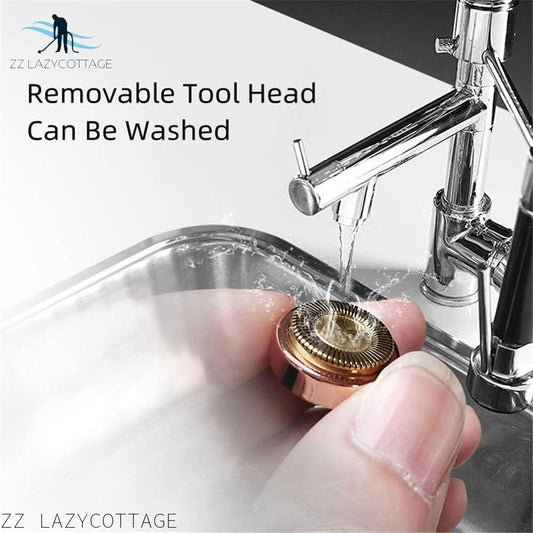 HX-203A Women Blawless Battery Powered Eyebrow And Uperlip Trimmer Shaver For Ladies.