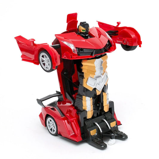 AK-819 Transformer Robot Car Toy Sports Car to Robot, Kids Action Figure Vehicle {Multicolour}