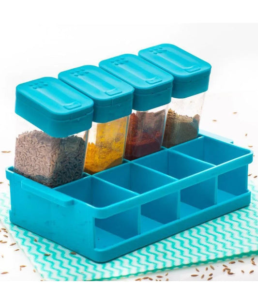 10391 Masala Dabba | Modern Container Set for Kitchen | Storage Box (Multicolor)