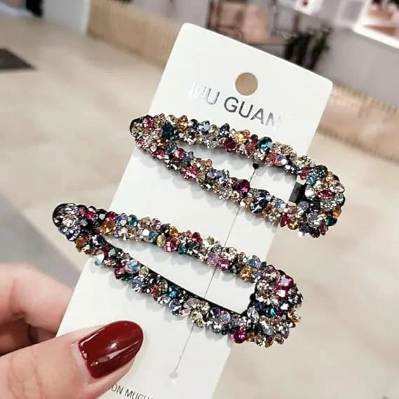 7028 (10 pcs) Lady Hair Accessories Girls Fashion Hair Clips (1 pkts)
